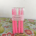 Classic Spiral Taper Dinner Candles (Set of 4) – 8 Inch Fluted Candlesticks